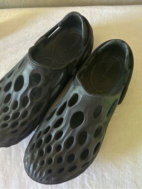 Merrell Black Foam Clog Mules